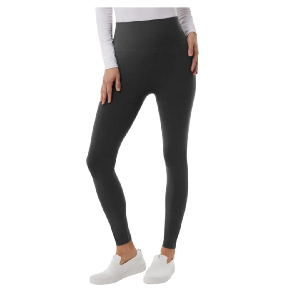 NEW 32 Degrees Everyday Leggings 2 Pac | Grey/Black - Picture 2 of 7